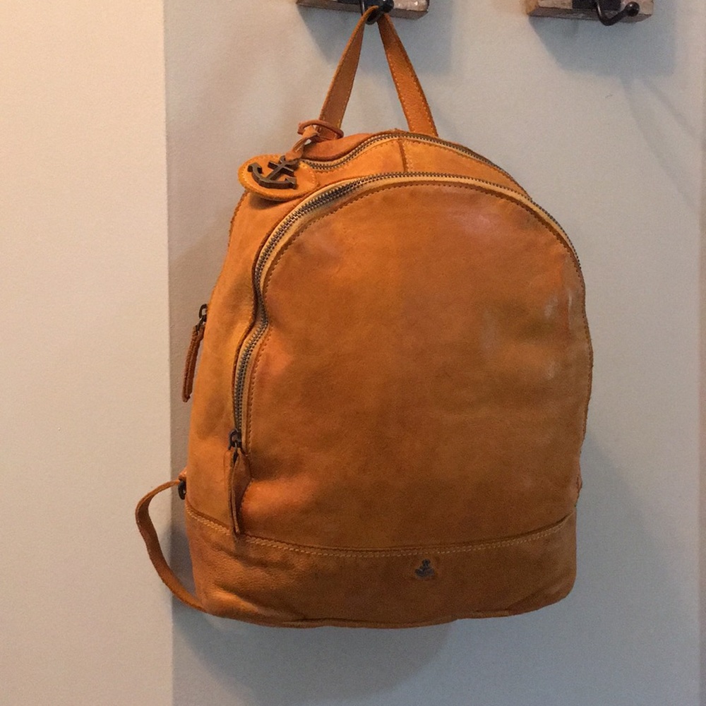 Harbour 2nd “Meghan” Backpack in Vintage Mustard